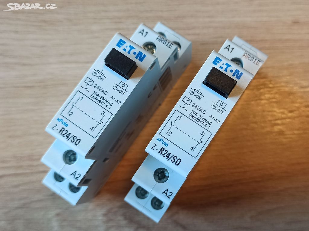 Relé, stykač Z-R24/SO Eaton 24V DC, nové kusy