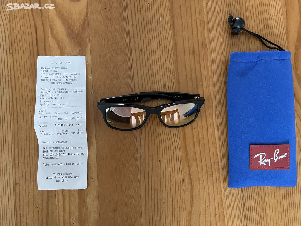 Prodám Dětské sluneční brýle RAY-BAN junior