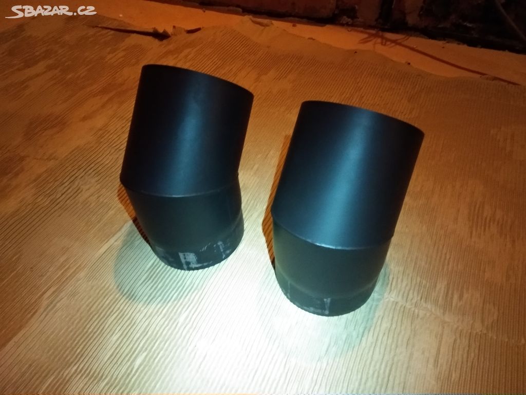 2x koleno 45° pro 150 mm kouřovod Karl