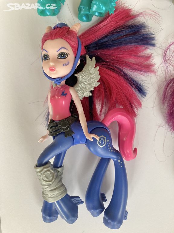 Monster high koník kentaur modrý