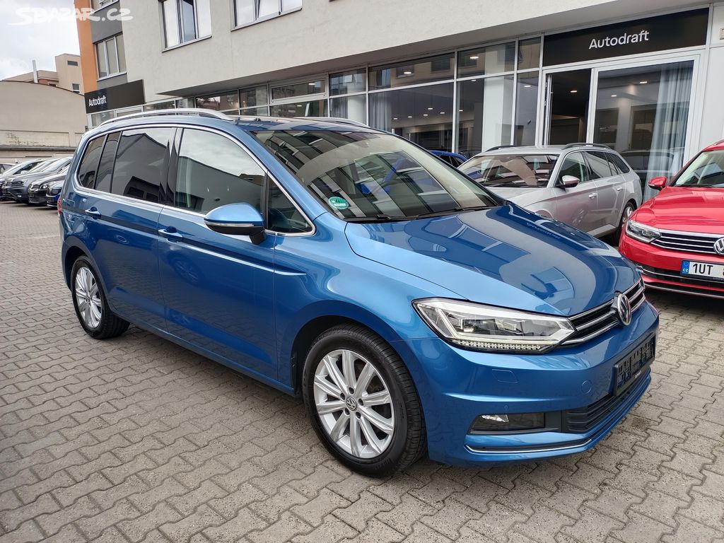 VW Touran 1.5TSI 110kW DSG 7-míst Webasto Panorama