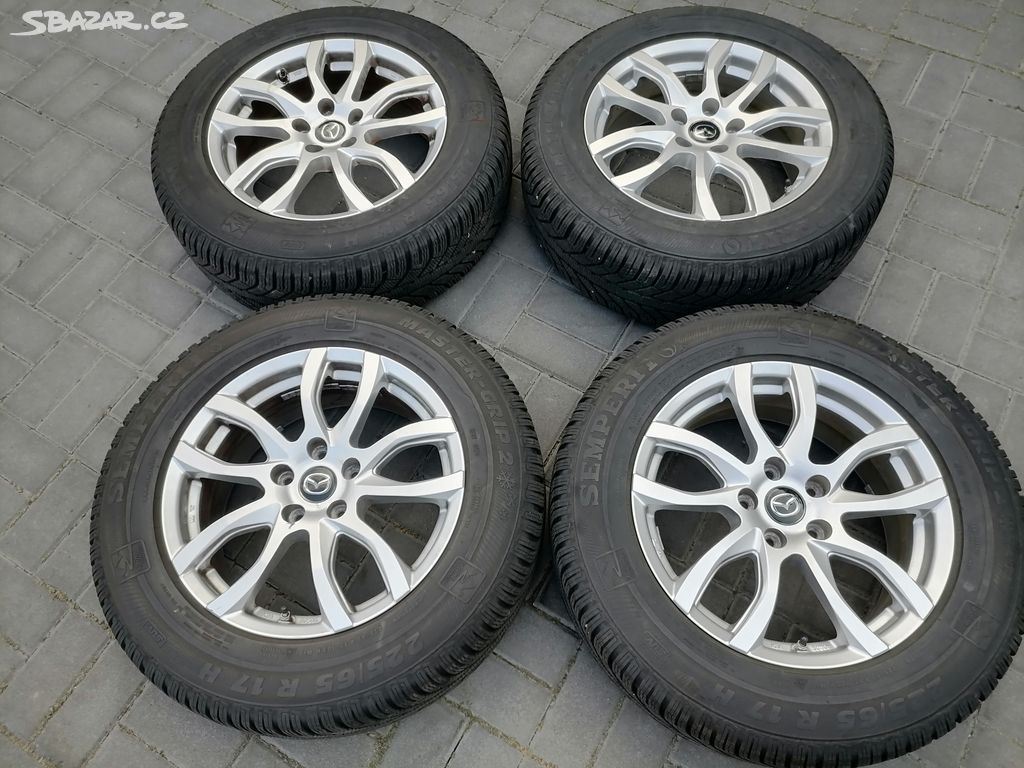 Mazda CX-5 alu kola 17"114,3pneu8mm7,5Jx17H2 ET47