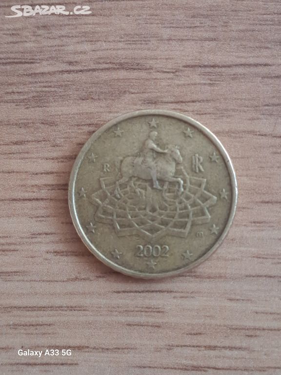 Sběratelská mince - 50 Euro Centů