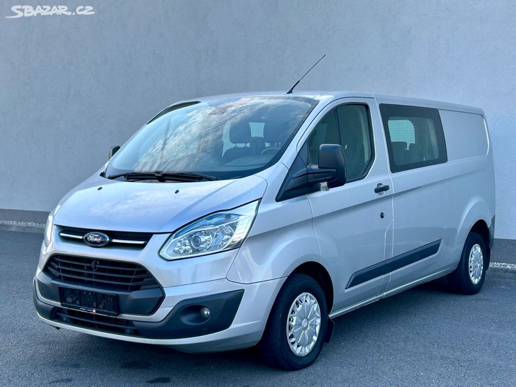 Ford Transit Custom, 2.2 TDCi, 1.Majitel,ČR, 6-Míst