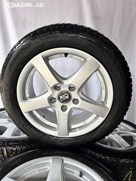 Zánovní alu kola OZ 5x112 r16 + 205/55r16