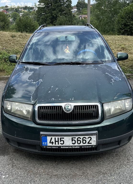 Škoda Fabia 1.4 MPI na NÁHRADNÍ DÍLY