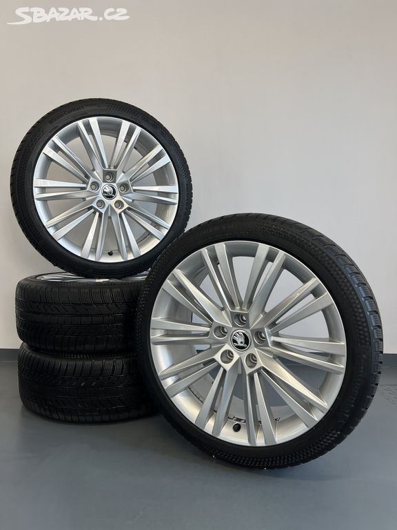 Zimní Alu kola Canopus, Škoda Superb 3, 5x112 r19