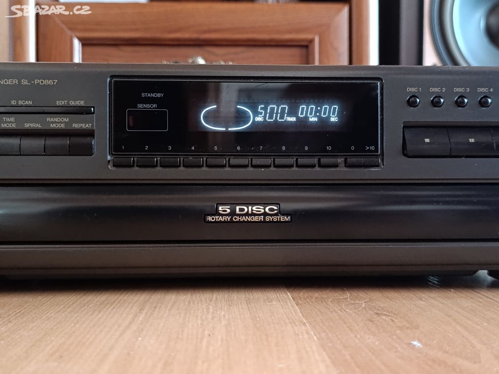 5 CD Technics SL-PD 867