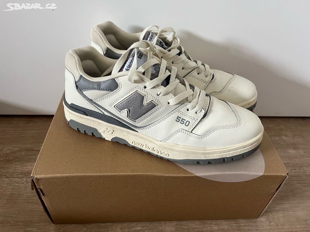 New Balance Aime Leon Dore x 550 "White Grey