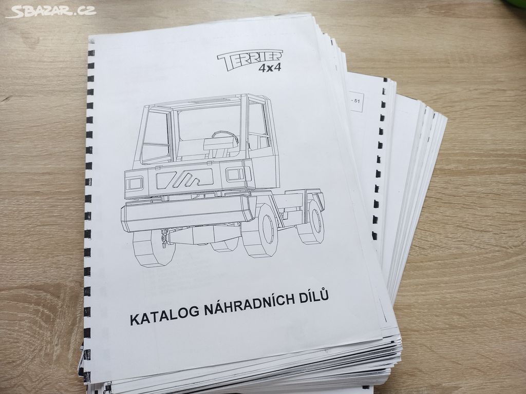 Terriér 4x4 Katalog náhradních dílů