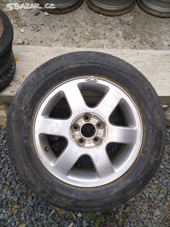 5x100 6Jx15 + Michelin 195/65 R15 VW rezerva