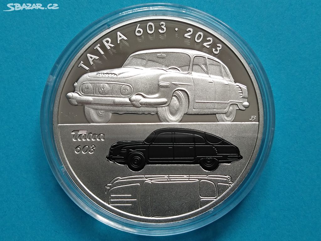 500Kč 2023 Tatra 603 - proof