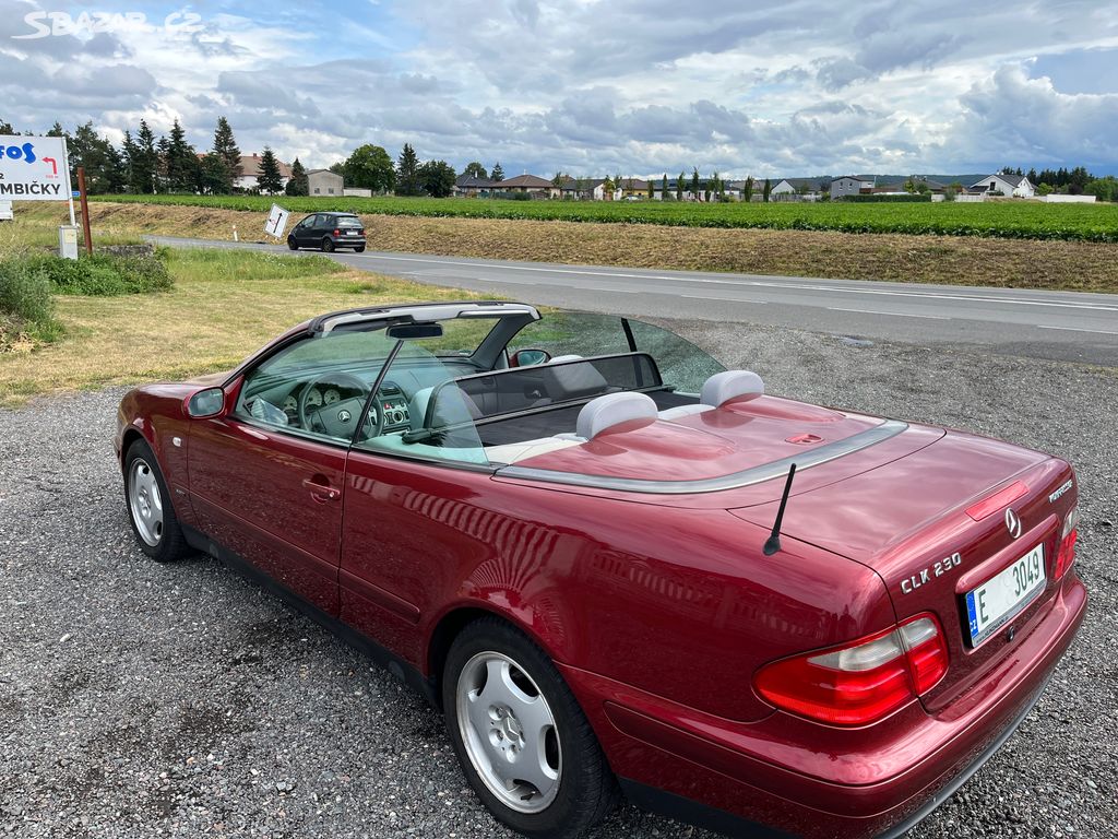 Mercedes CLK 230 kompresor - 142kw, cabrio