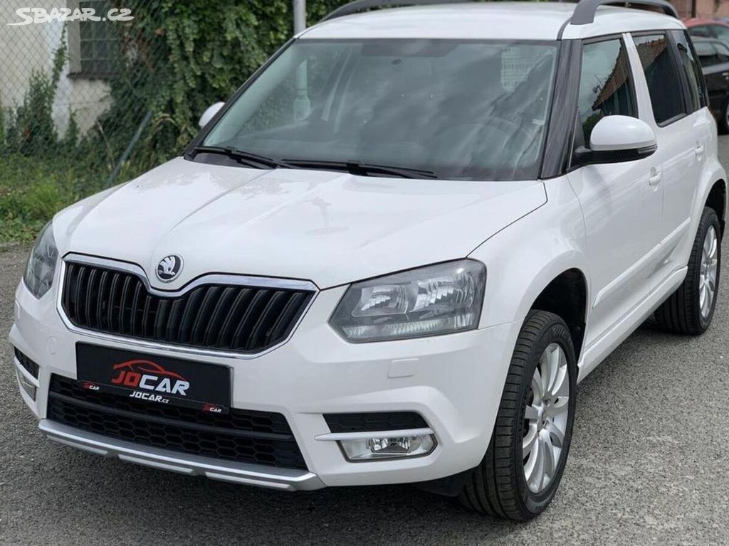 Škoda Yeti 2.0TDi 81kw NAVI TEMPOMAT ALU manuální