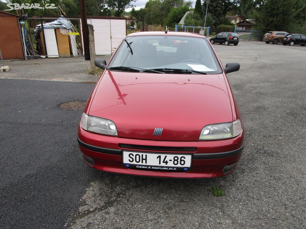 Fiat Punto 1,2 benzín 54kw-eko daň zaplacena