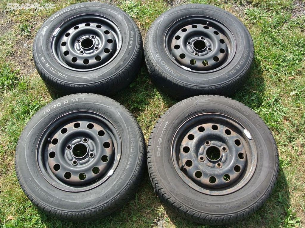 letní komplet Ford 13" 4x108 ET41 pneu 175/70/13