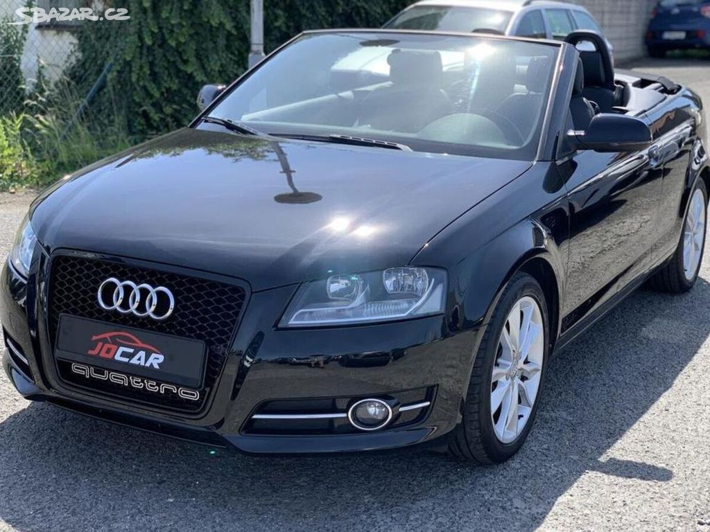 Audi A3 1.2TSi 77kw CABRIO KŮŽE ALU manuální