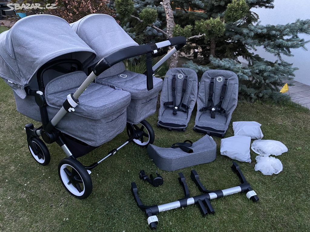 Bugaboo Donkey 3 twin + příslušenství