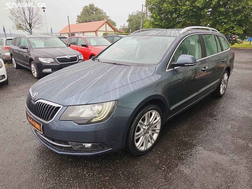 Superb II 2,0TDi 103KW DSG ELEGANCE 2015 KŮŽE, ALU