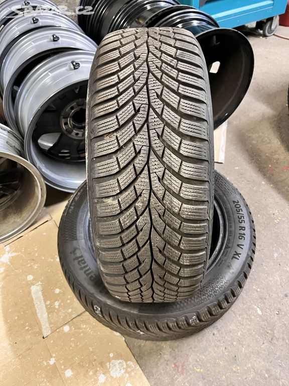 2ks 205/55 R16 Continental TS 870 zimní DOT 2022