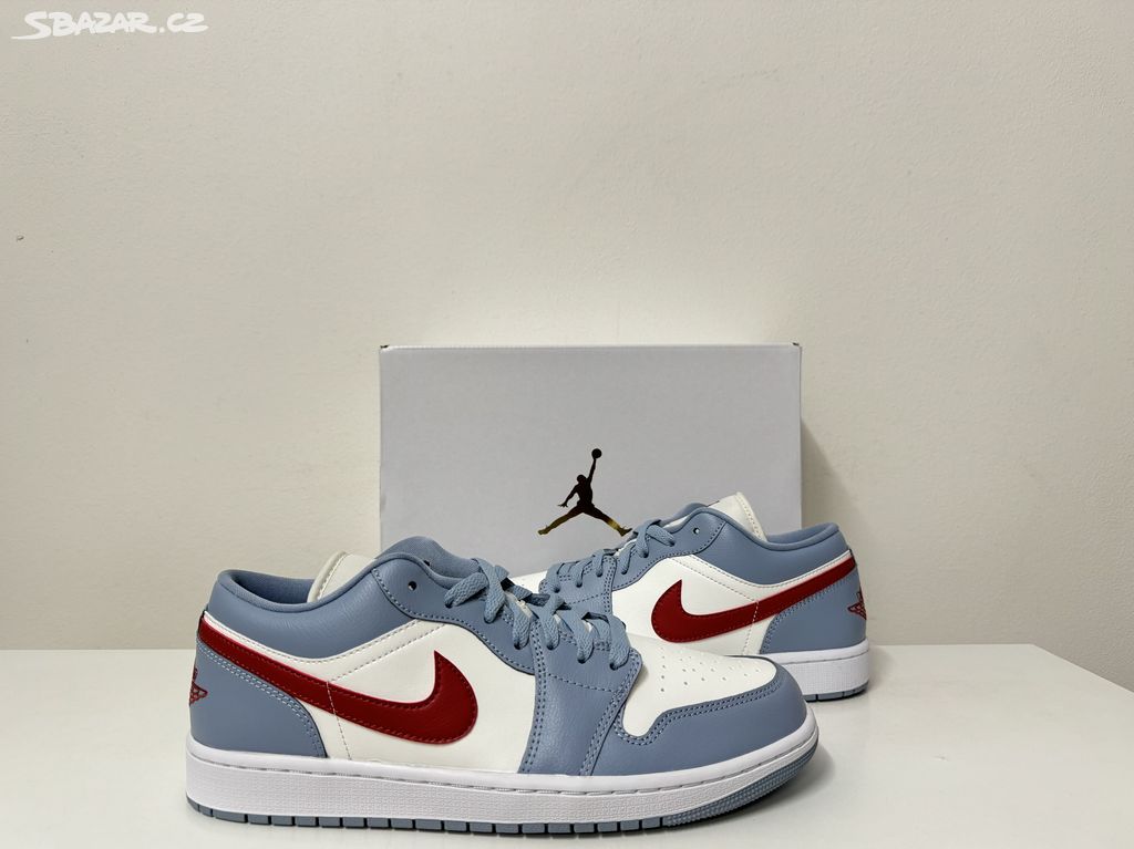 Nike Air Jordan 1 Low Blue Whisper vel.44,5/29cm