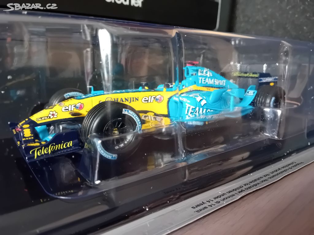 Renault R25 #5 Alonso W.Ch. 2005 1:24 Pr.Collect.