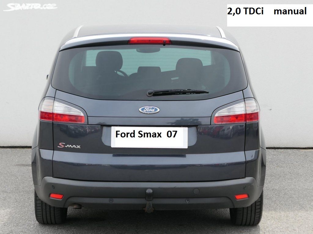 Ford Smax 2007 světla, dveře, nárazníky