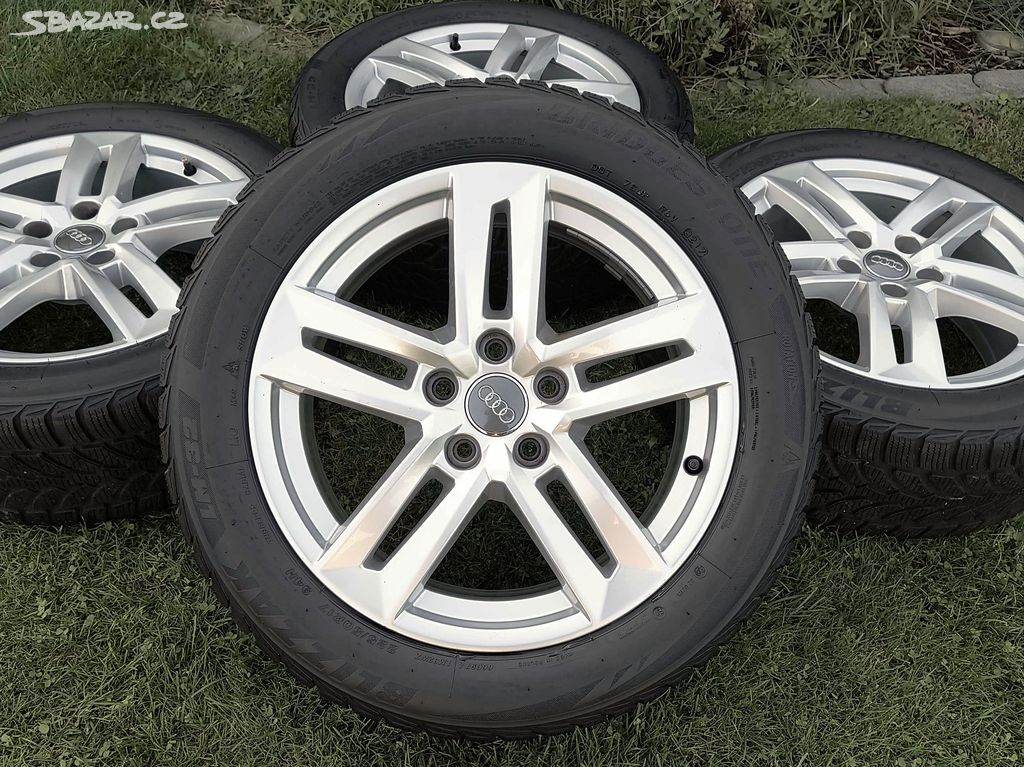 17 originál 5x112 AUDI A4 Bridgestone 225/50R17