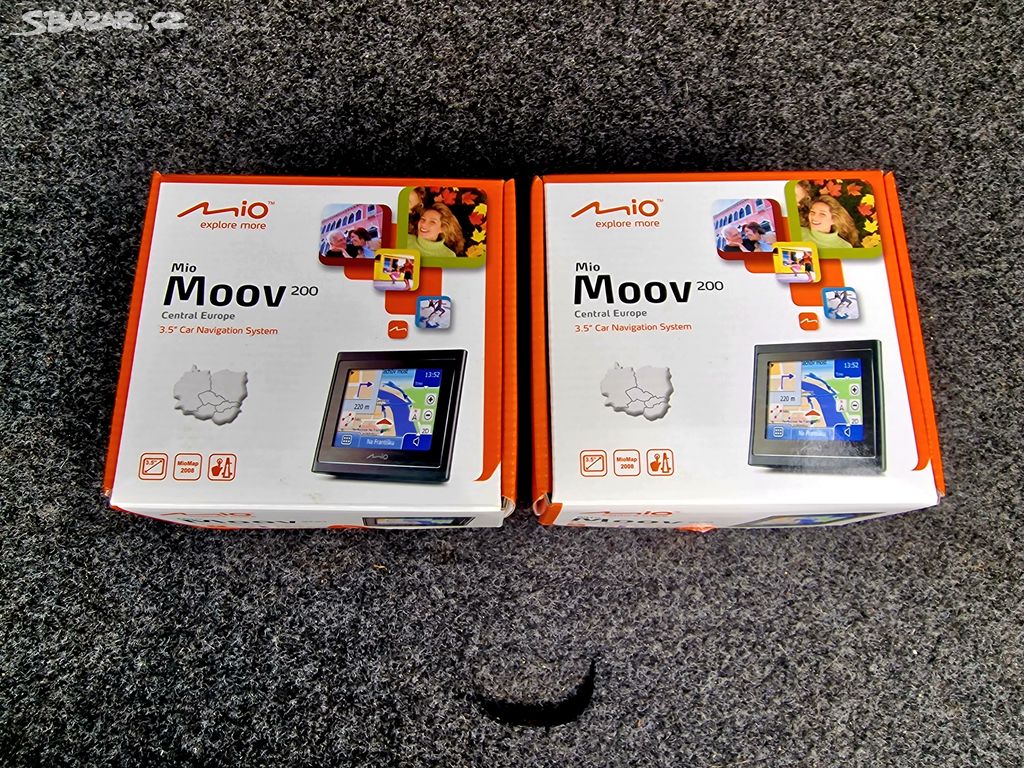 Navigace/GPS Mio Moov 200 / Nové