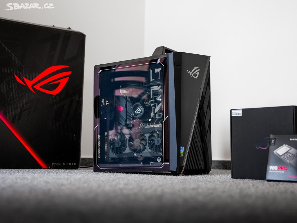 PRODÁM VÝKONNÝ HERNÍ PC ASUS ROG Strix GT35