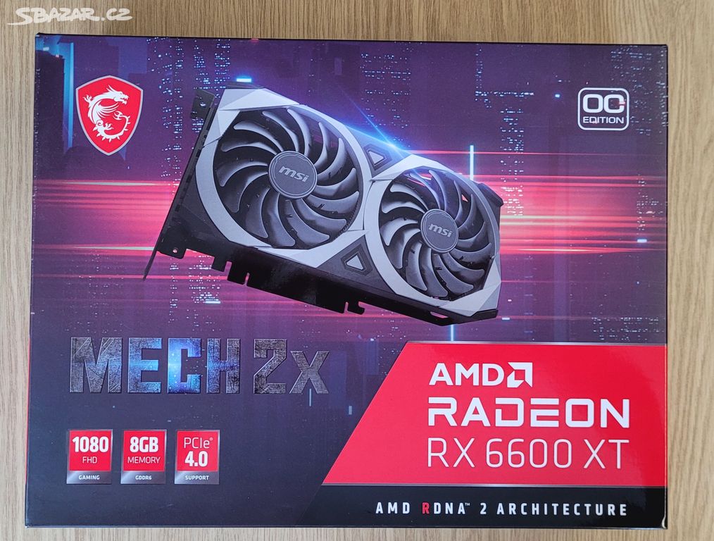 Radeon RX 6600 XT MECH 2 x 8G OC