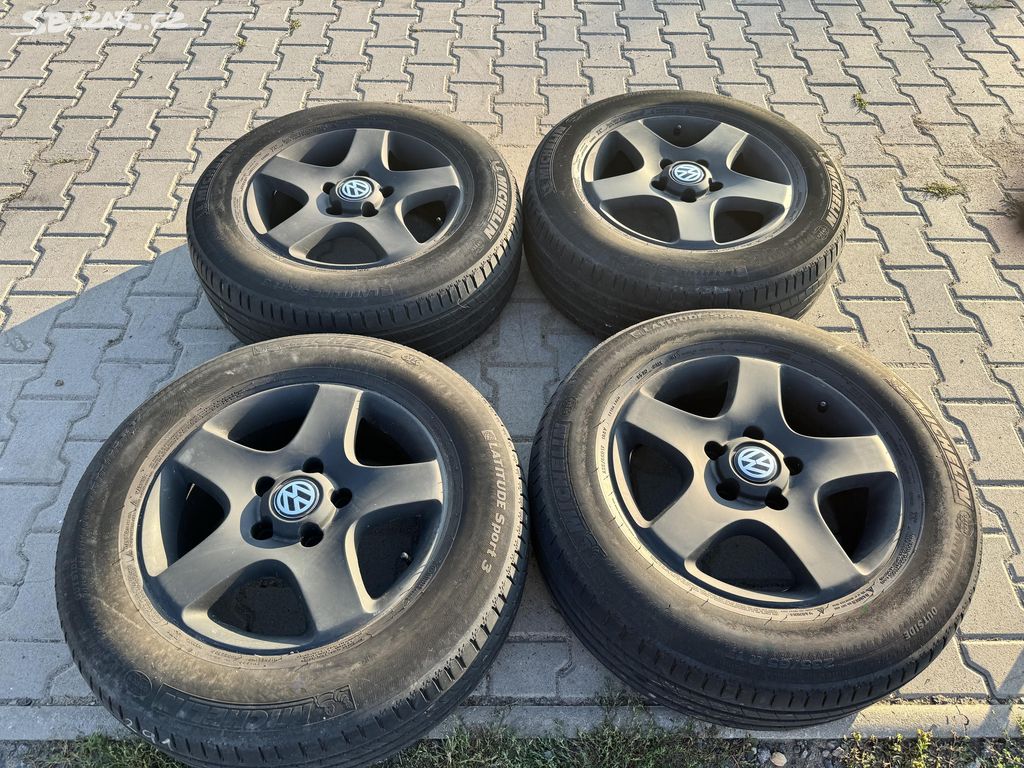 4x al kola 5x130 17 + pneu letní 235/65 R17