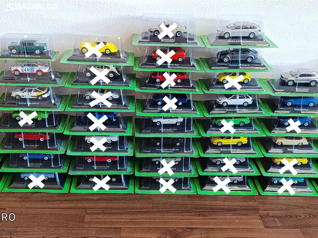 Modely aut - Kaleidoskop Škoda - DeAgostini 1/43