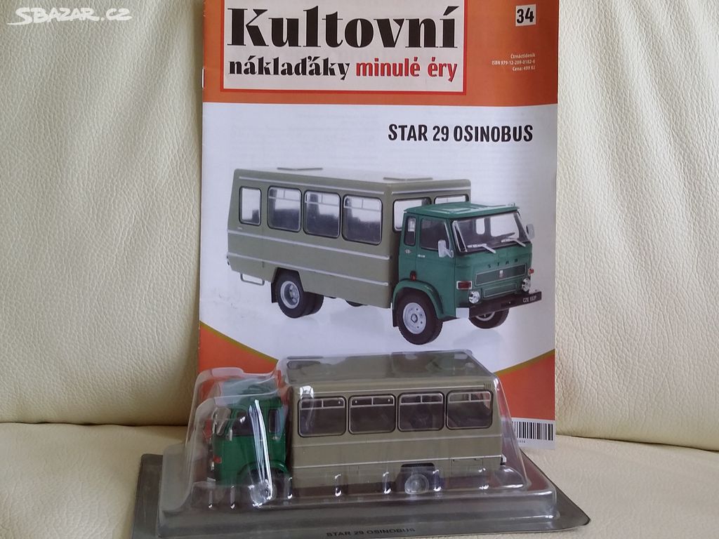 7 ks Kultovních náklaďáků De Agostini 1/43