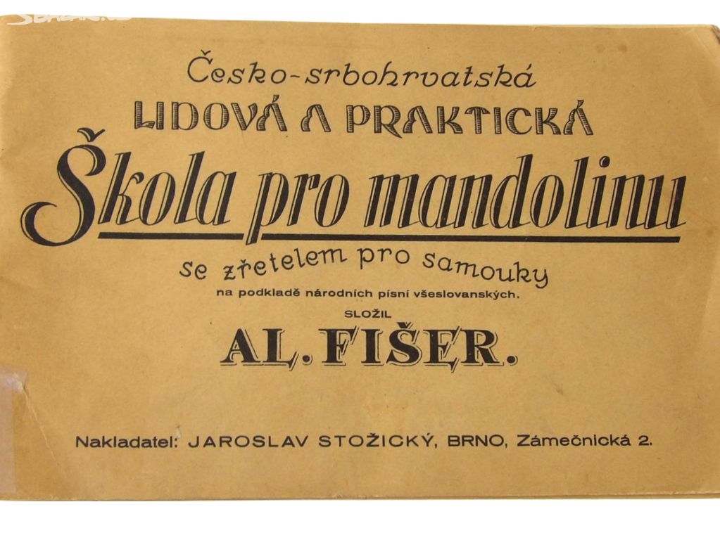 Škola pro mandolinu - Česko-srbohrvatská