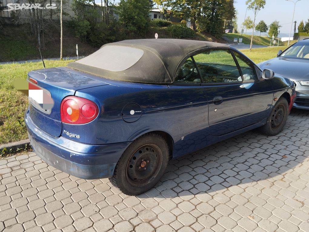 Renault Megane Cabrio 1.6 16v 79KW Nová STK