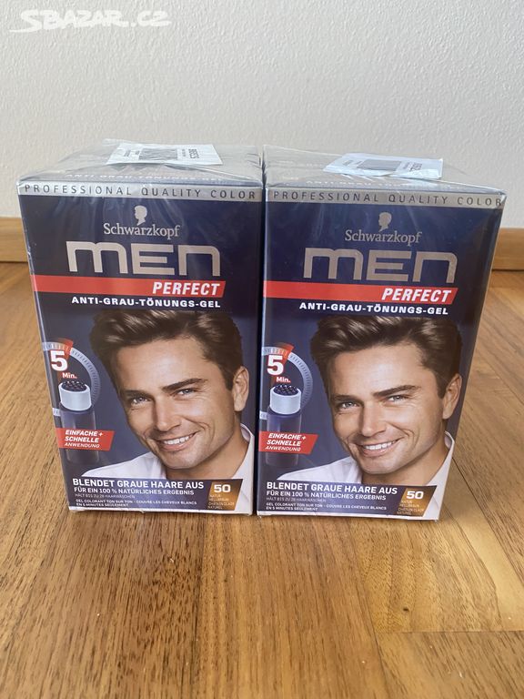 Schwarzkopf men perfect anti-grau-tönungs-gel 50