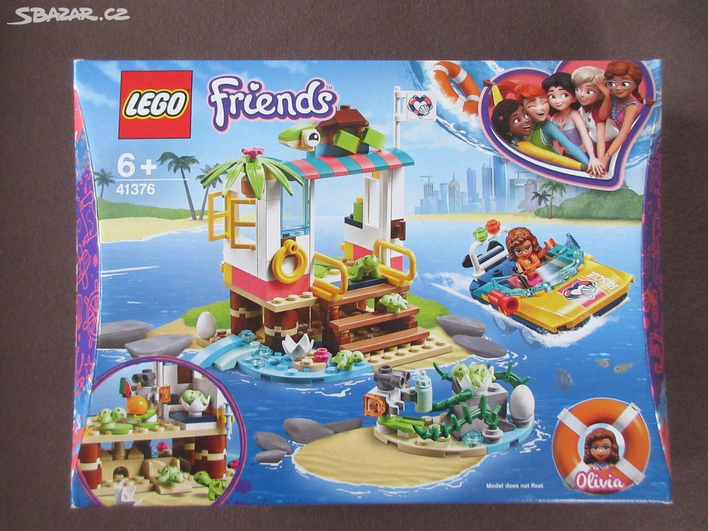 Lego friends 41376 Mise na záchranu želv