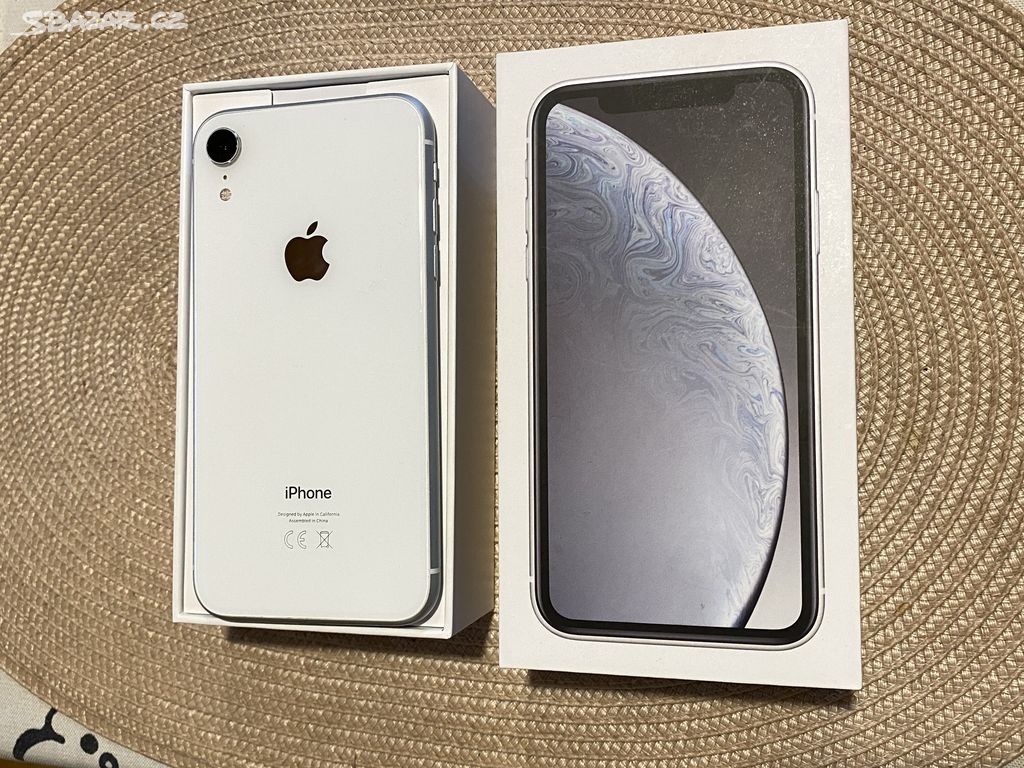 iPhone XR 64GB bily, top stav