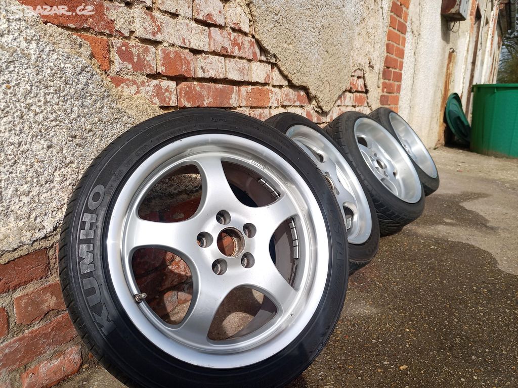 Alu Borbet T 16" 5x100 7,5+9J sada 43