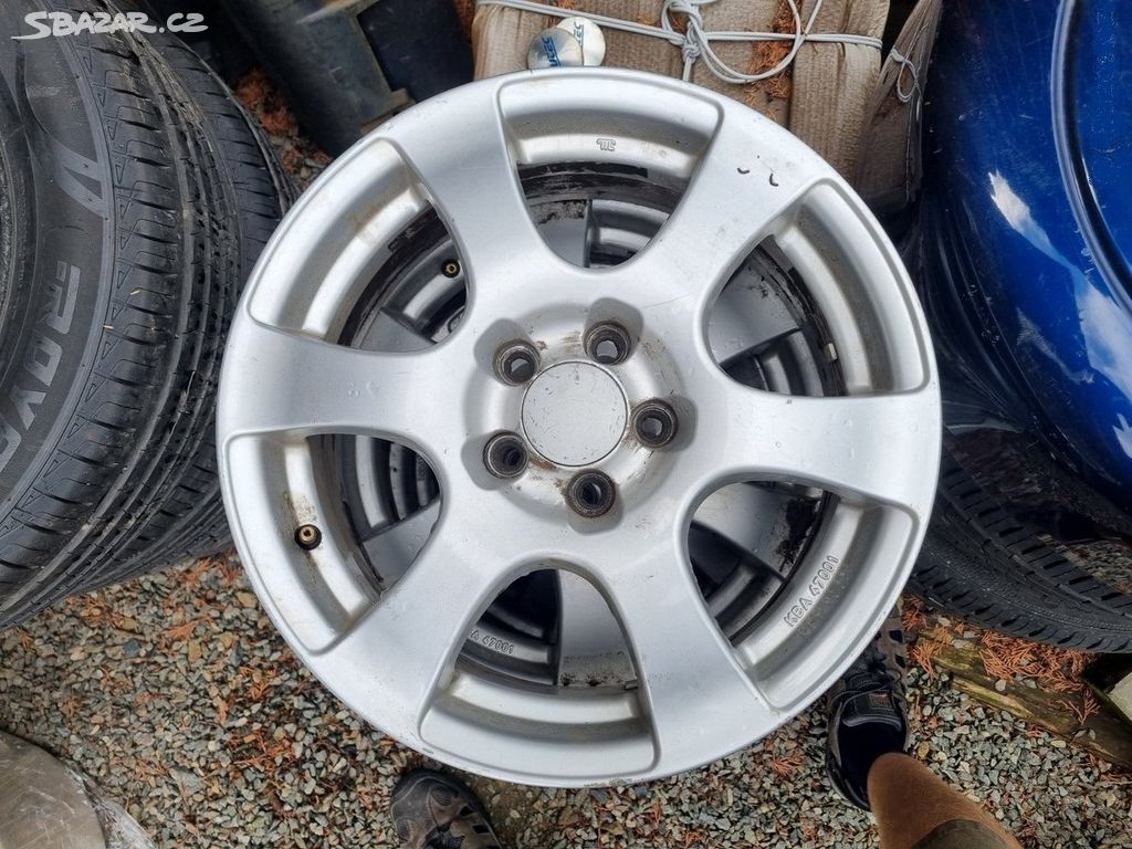 Disky alu kola 5x100 16x6,5J subaru