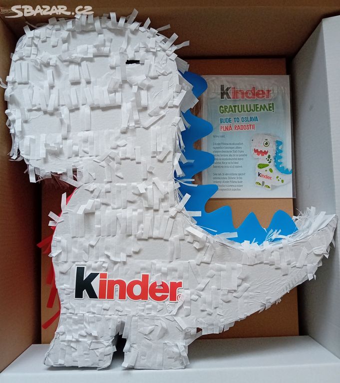 Piňata Kinder - dinosaurus