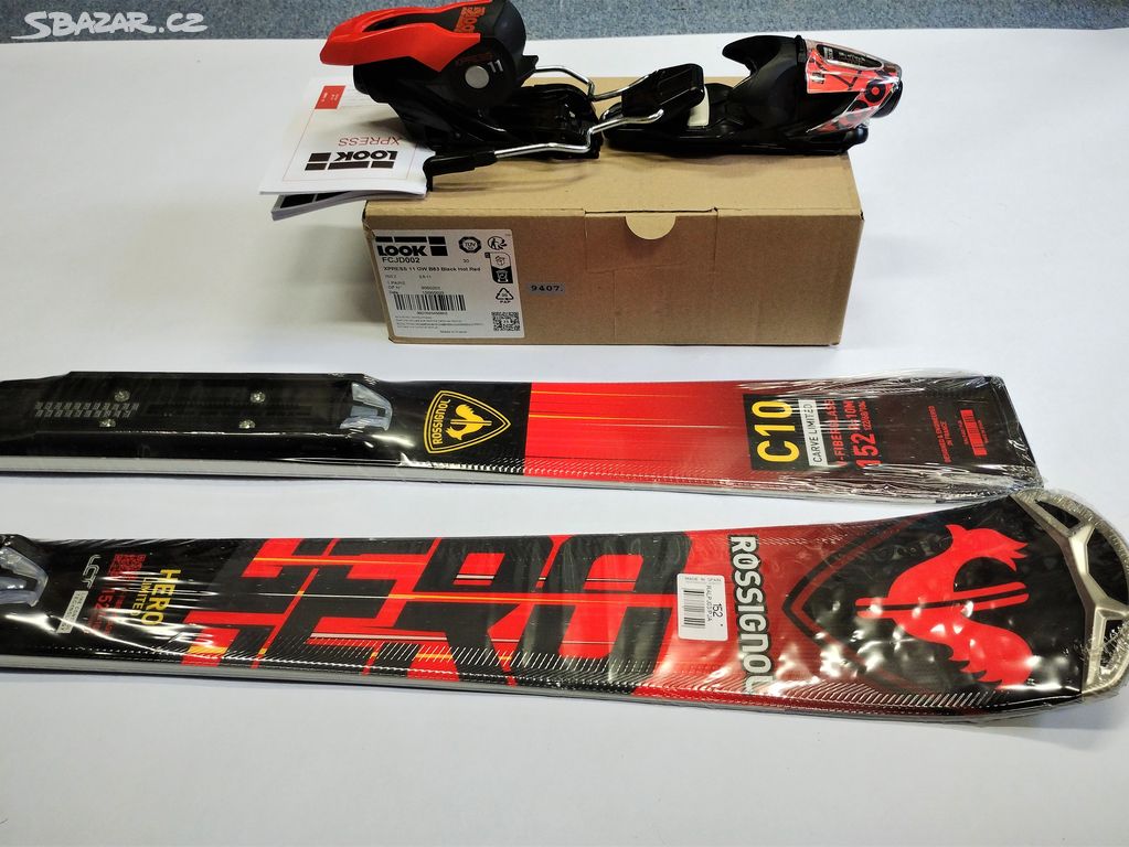 NOVÉ Rossignol HERO LTD Race +vázání LOOK XPRESS11