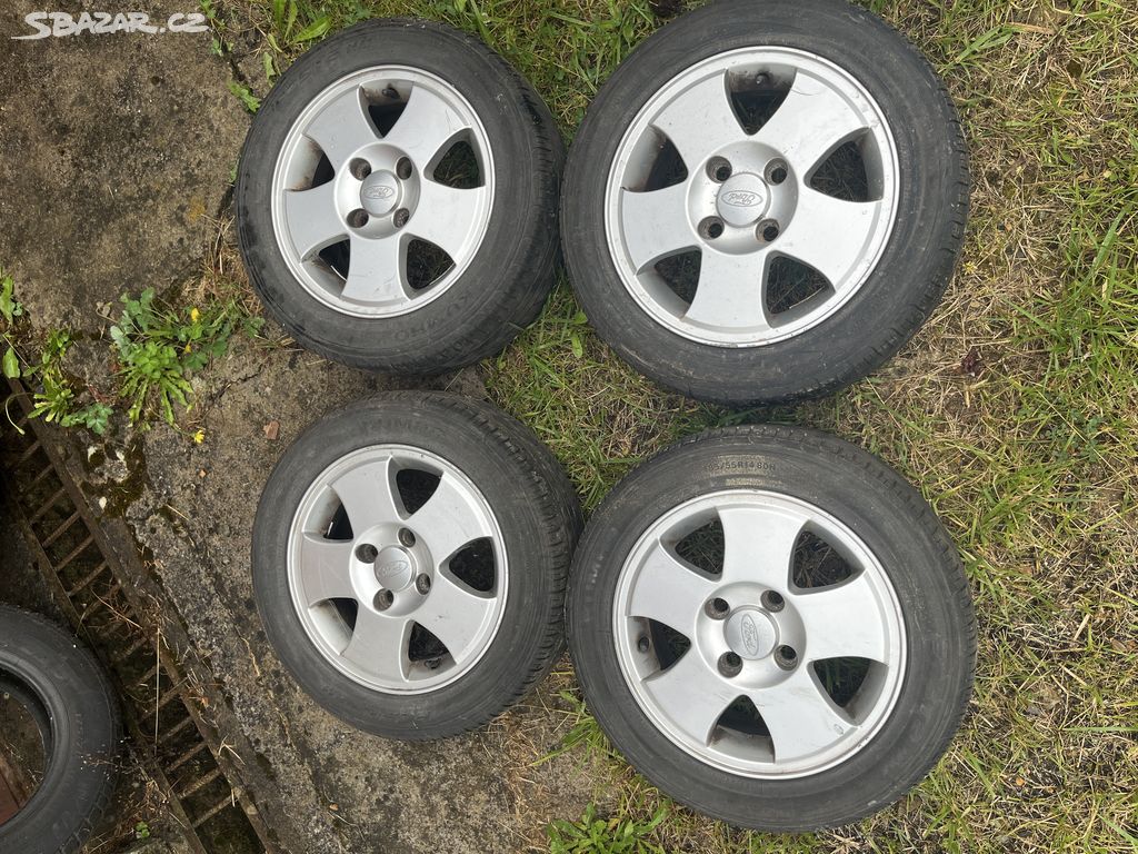 Ford Fiesta disky +pneu 185/55 R14