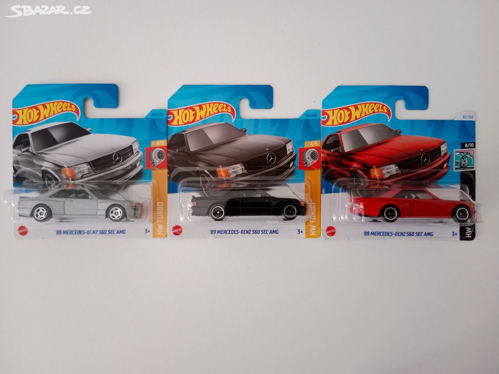 Autíčka Hot Wheels Mercedes Benz Amg 560 SEL