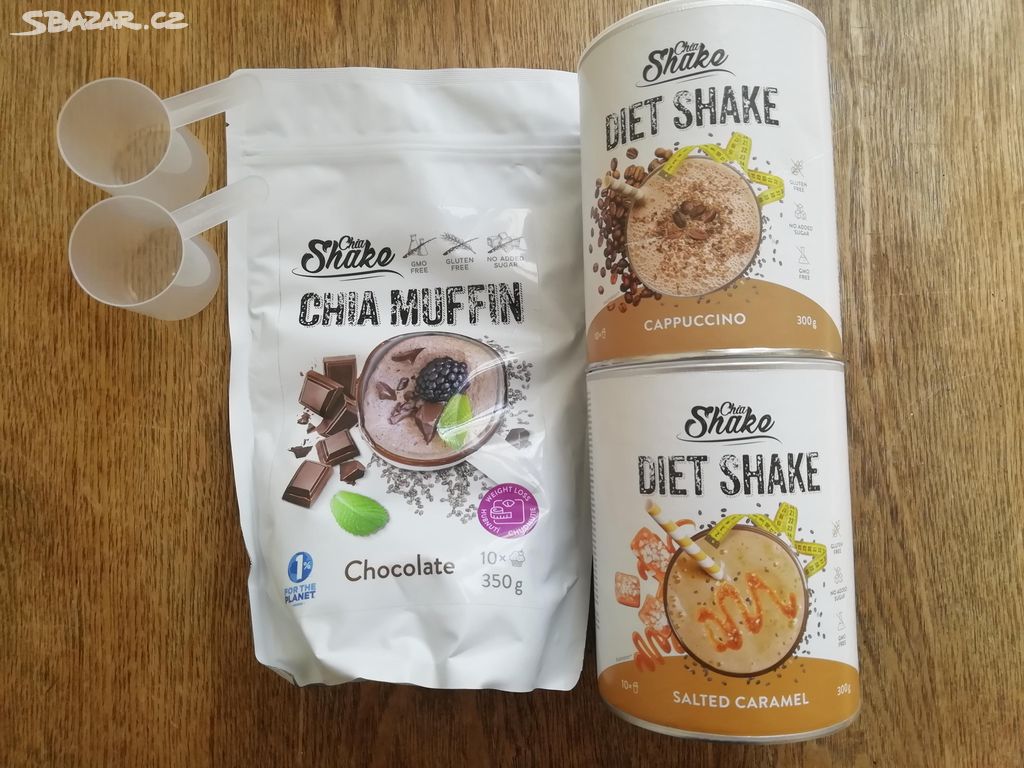 Chia Shake - 2x shake, 1x muffin