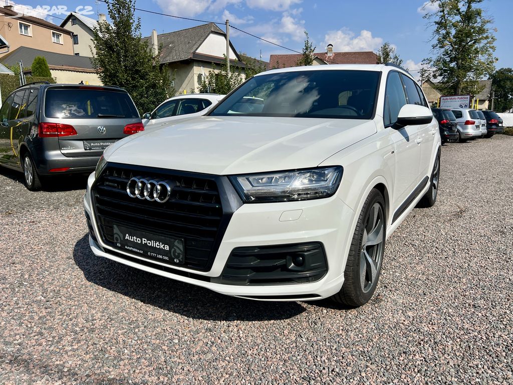 Audi Q7 3.0 TDI 200 kW Quattro Sline 7míst,DPH,LED