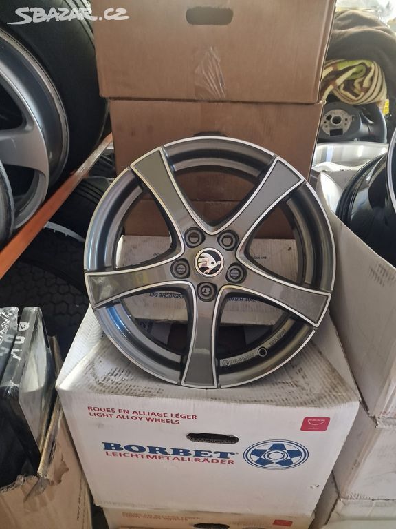 Nová alu sada orig 5x112 17" Octavia 3 III, Golf 7