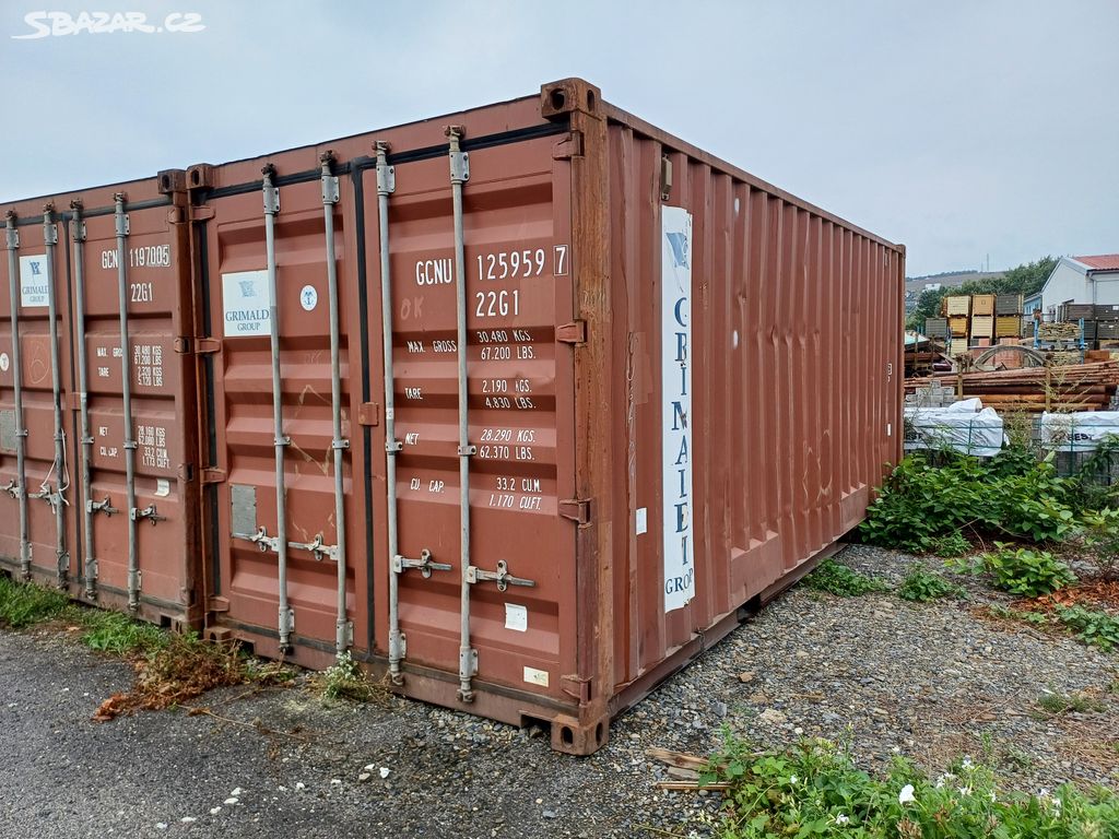 Námořní skladovací kontejner skladem