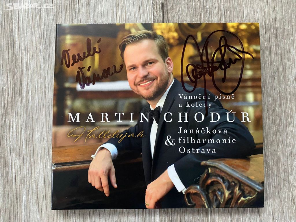 CD Martin Chodúr Vánoční s autogramem